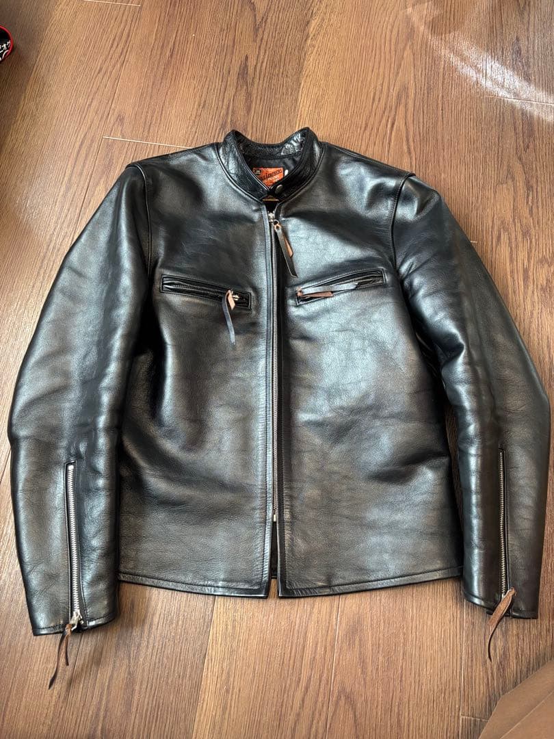 【TOYS McCOY】シングルライダースジャケット D.D.313 サイズ38