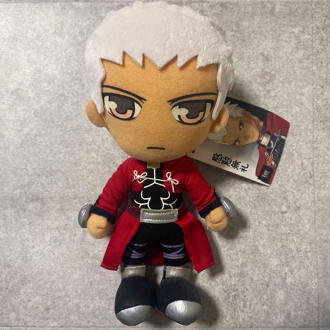 Fate ぬいぐるみコレクション　アーチャー非売品　レトロ当時物　アニメグッズ