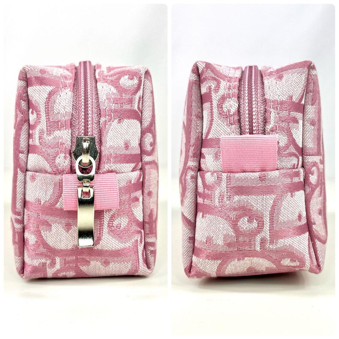 ほぼ未使用☆クリスチャンディオール ポーチ トロッター 総柄