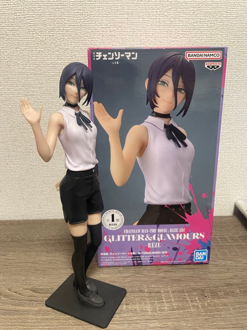 チェンソーマン レゼ GLITTER&GLAMOURS フィギュア - メルカリ