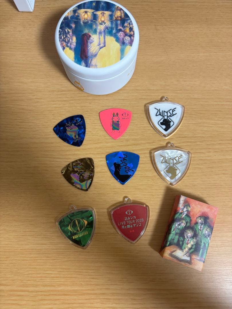 ヨルシカ　ピック8枚　付箋　幻橙