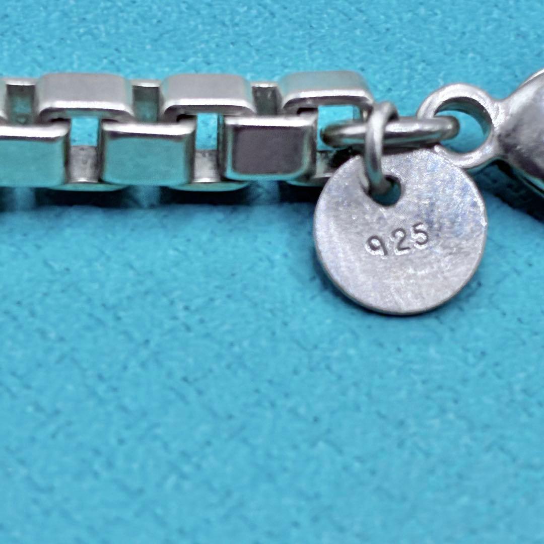 【箱、袋付き】ティファニー　ベネチアン　ネックレス　47.5cm　シルバー　美品