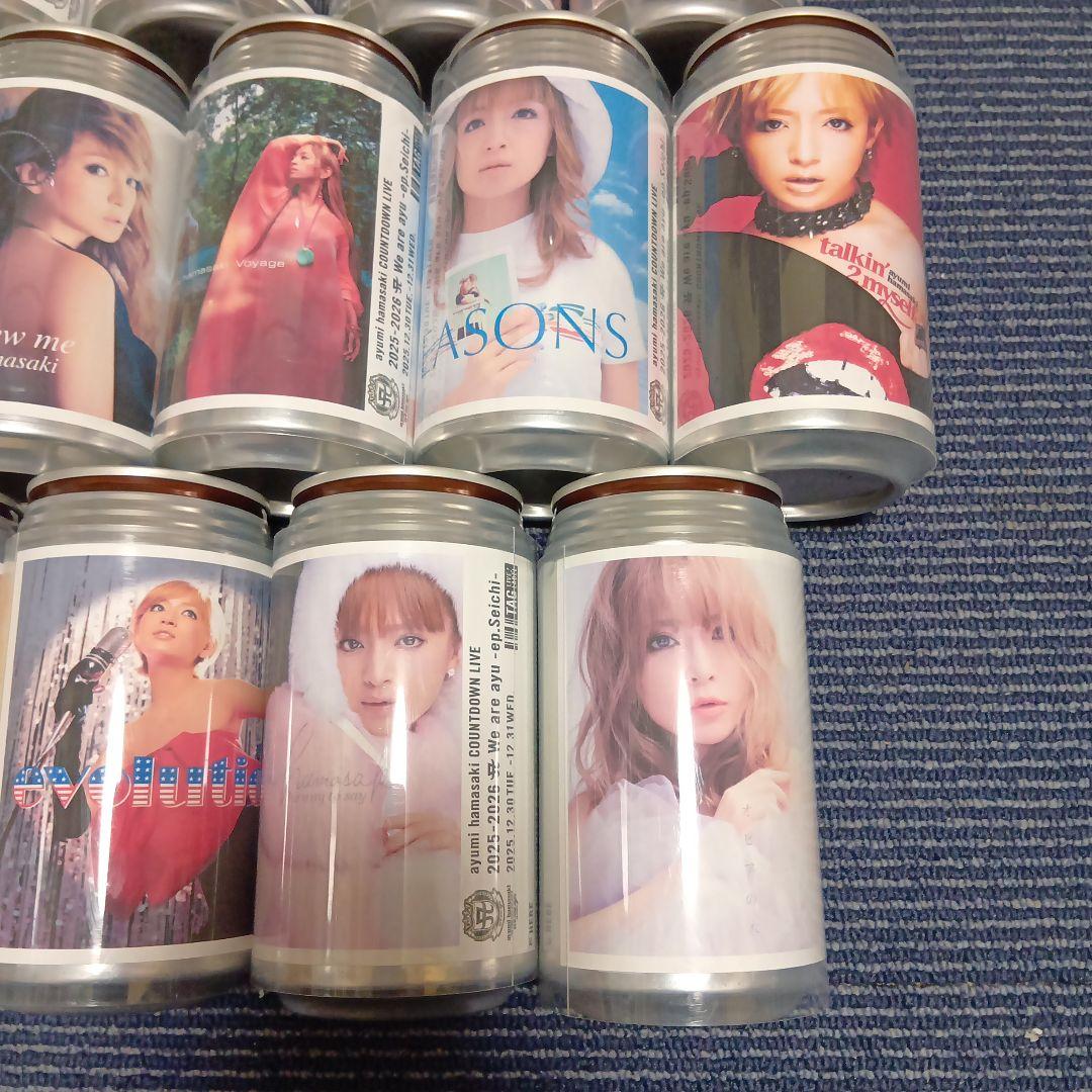 浜崎あゆみ　オリジナルラベル缶　13種コンプリートセット