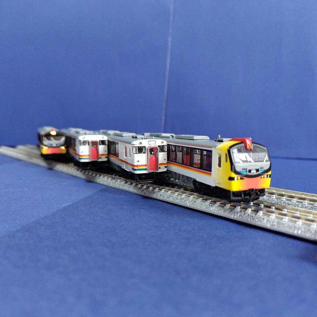 マイクロエース キハ48 リゾートしらかみ くまげら増備車連結4両セットNゲージ 開封] 鉄道模型 Nゲージ マイクロエース キハ48 リゾートしらかみ くま