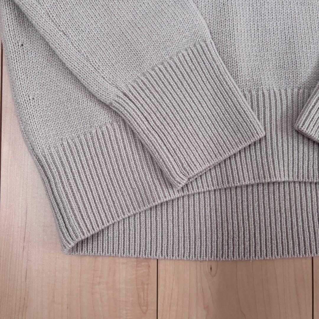 完売 23区 カシミヤブレンドバルキーニット カシミヤ混 サイズ38