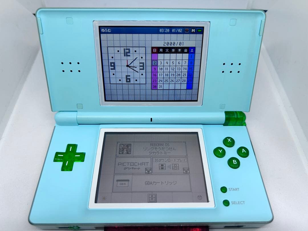 ニンテンドーDS liteアイスブルー✖️クリアグリーン - メルカリ