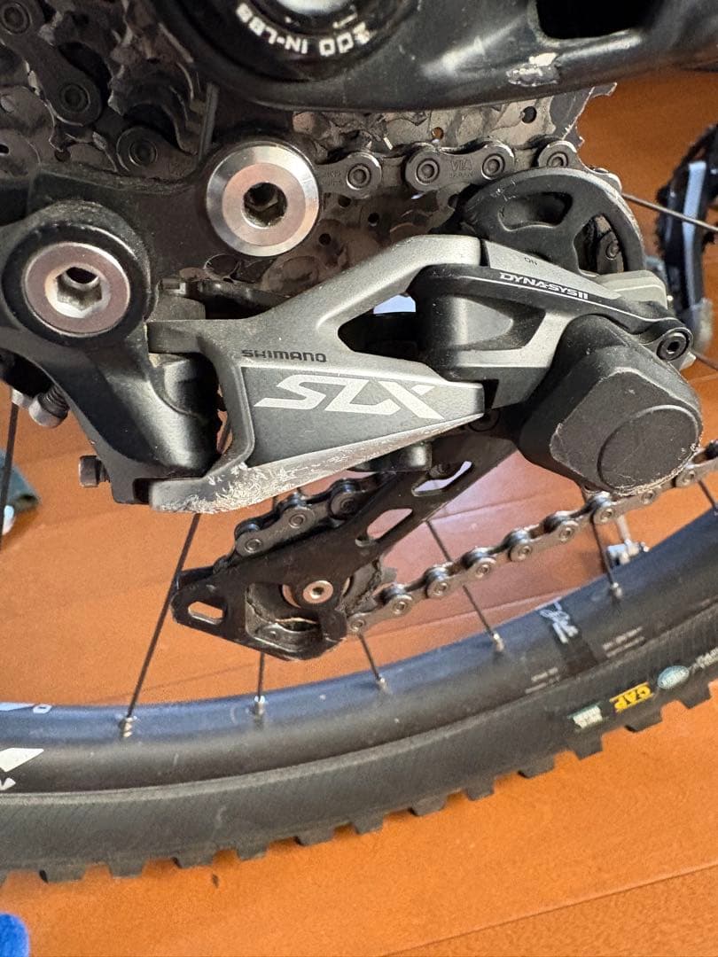 SHIMANO SLX コンポセット+ペダル＋クランクガード - メルカリ