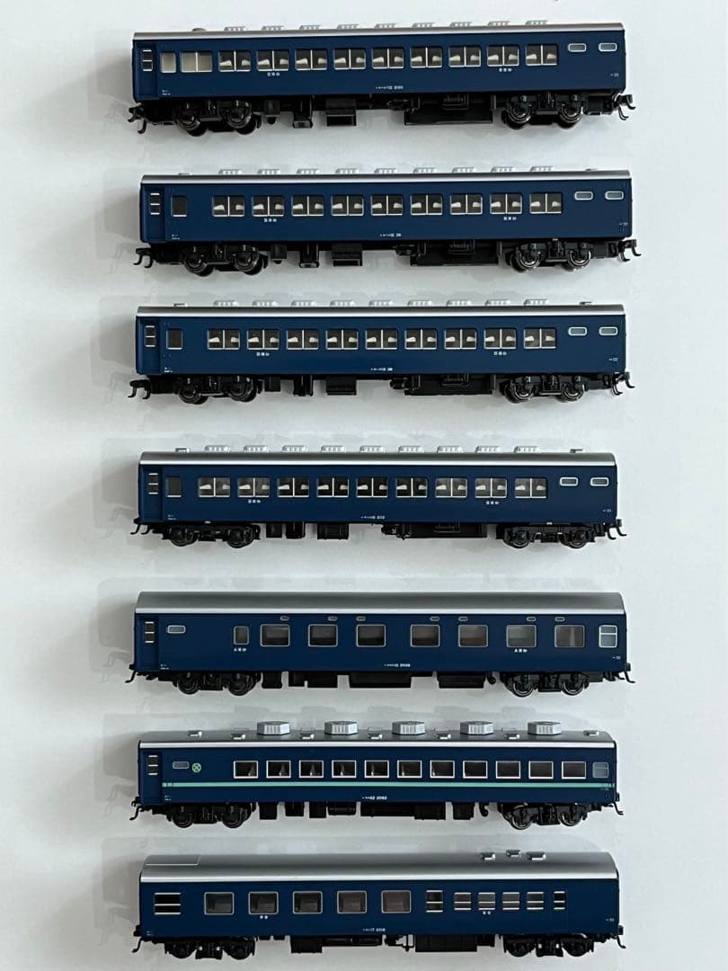 KATO Nゲージ 10系客車 7両まとめ売りセット