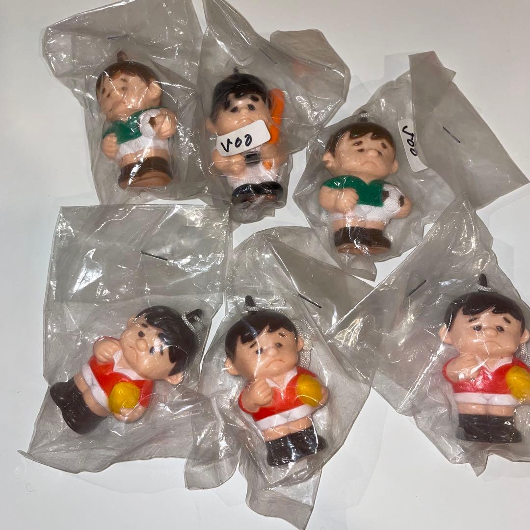 マキロン坊や 6体セット ソフビ人形 指人形 キーホルダー レトロ