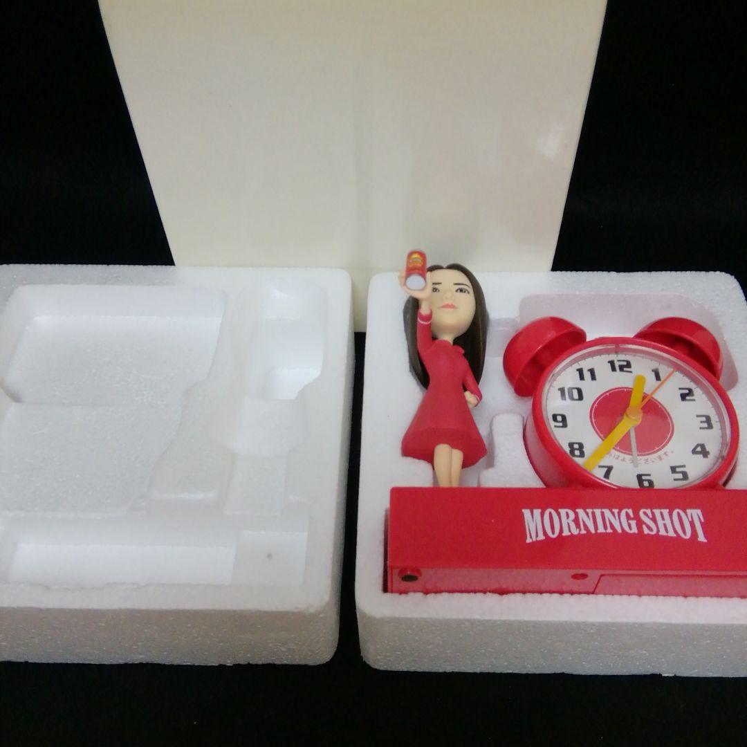 仲間由紀恵アサヒワンダーモーニングショット 目覚まし時計 - メルカリ