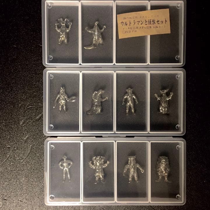 【激レア 貴重品】鉄の城工房 メタルシリーズ ウルトラマンと怪獣セット 全10種