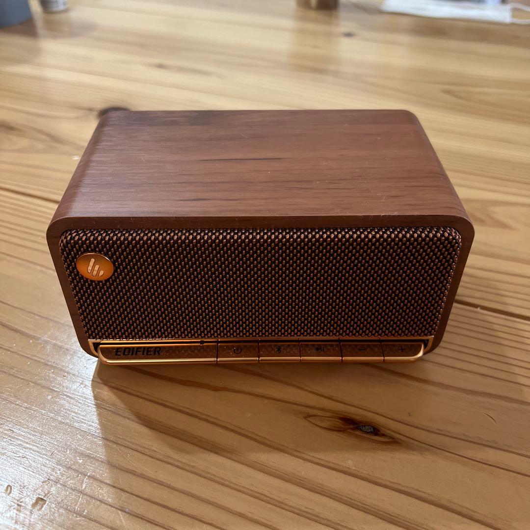 EDIFIER ワイヤレススピーカー ブラウン テーブルトップワイヤレススピーカー ブラウン ED-S300-BR [Bluetooth