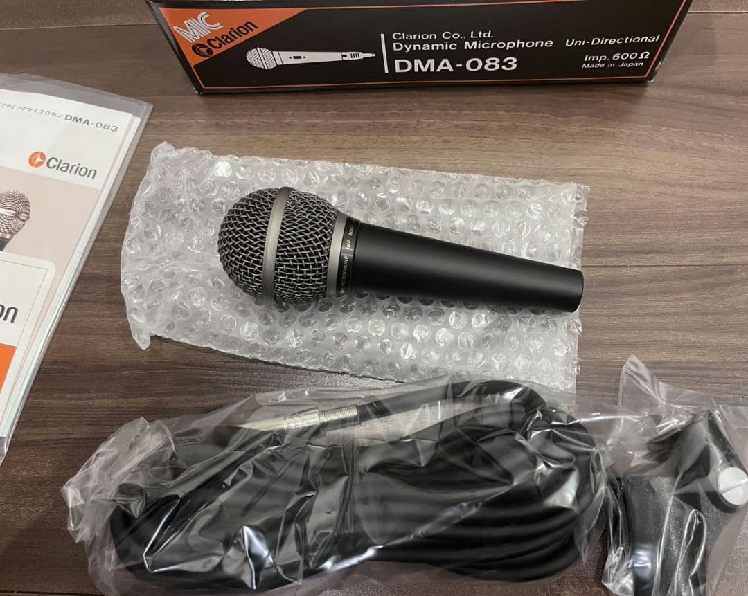 Clarion クラリオン】ダイナミックマイク DMA-083 レトロ ※新品 - メルカリ