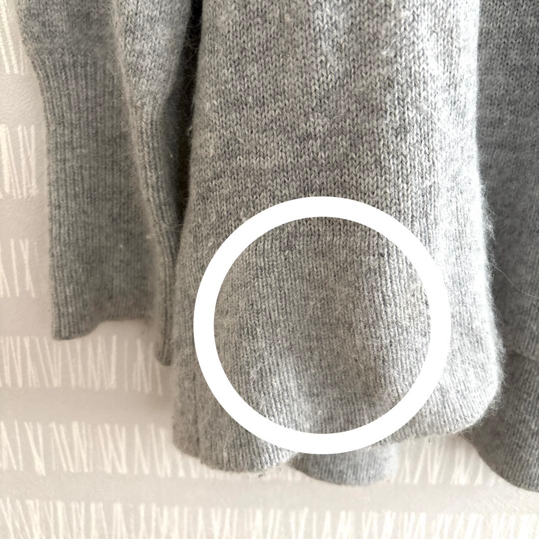 TSUMORI CHISATOアンゴラ混ニット ライオンビーズ グレーsize2 - メルカリ