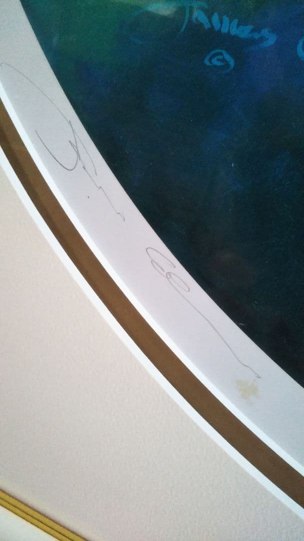 ジェームスコールマン　直筆サイン