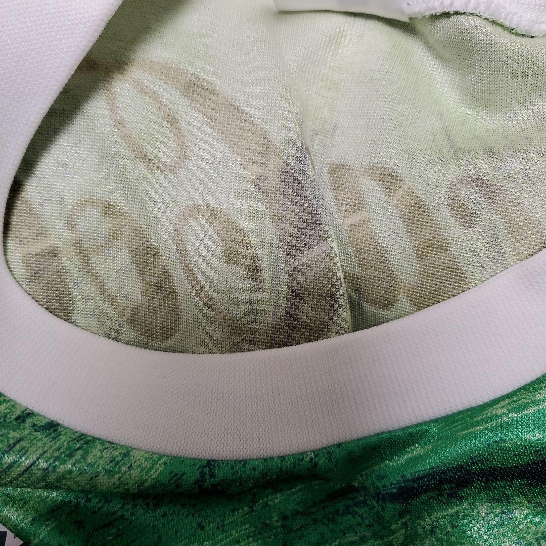 ヴェルディ川崎 武田修宏選手着用 支給品 長袖ホームユニフォーム 元