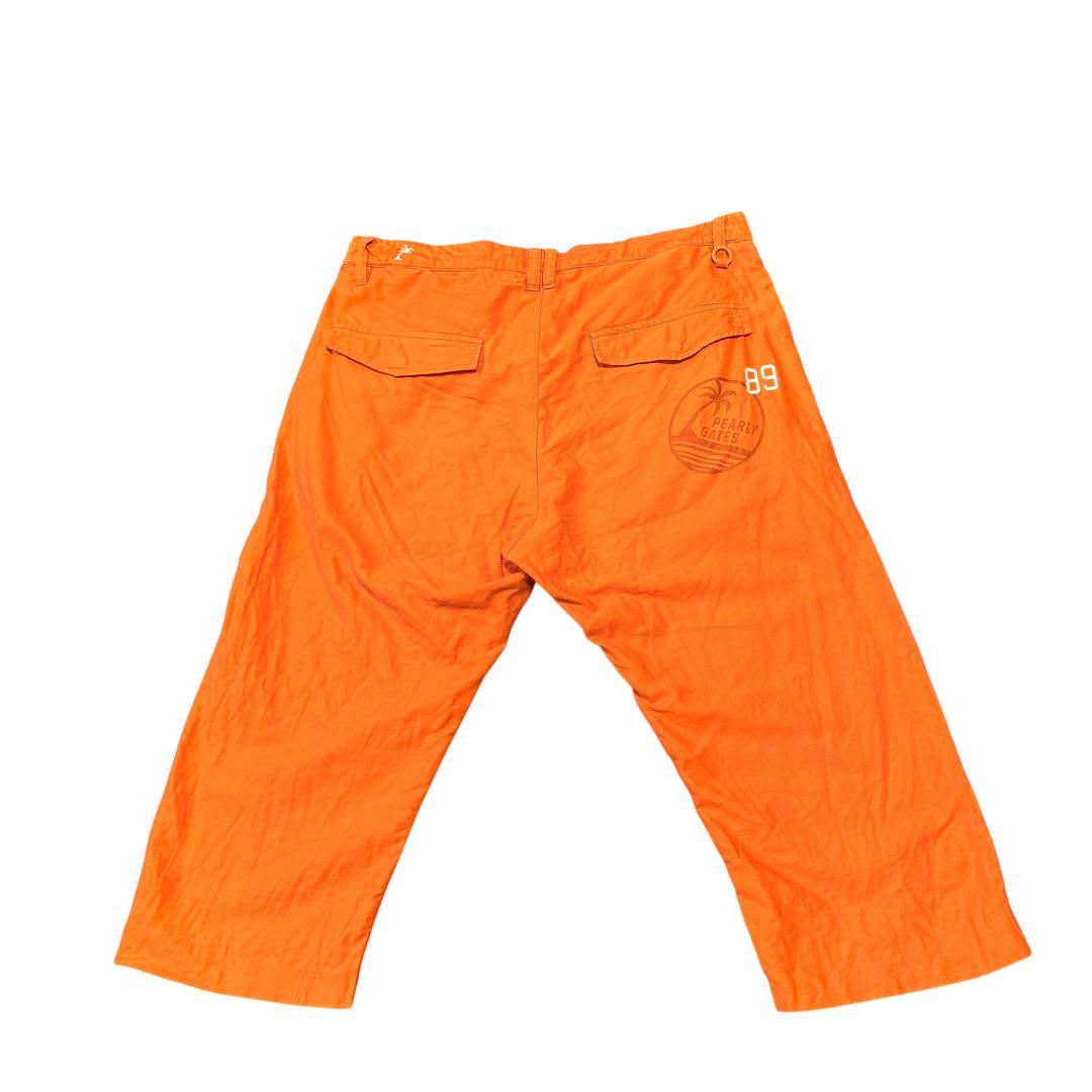 PEARLY GATESパーリーゲイツ 麻混ひざ丈パンツサイズ5ゴルフウェア