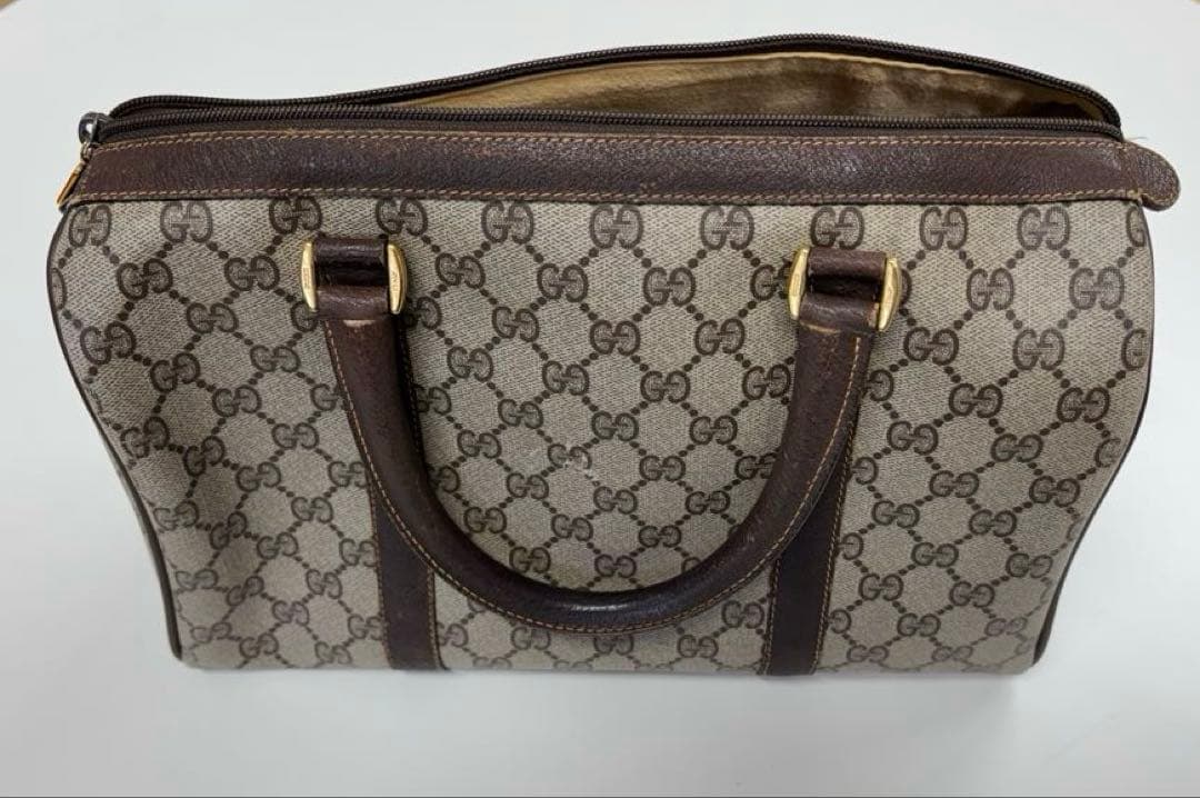 GUCCI オールドグッチ ボストンバッグ 型番︰40.02.007 - メルカリ