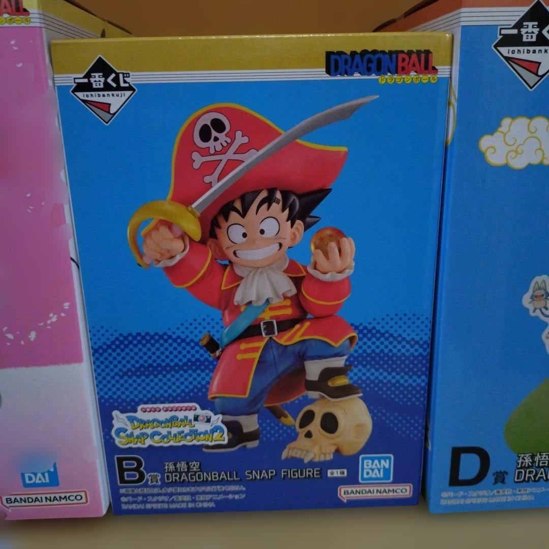 ドラゴンボール　一番くじ　スナップコレクション2 A B D