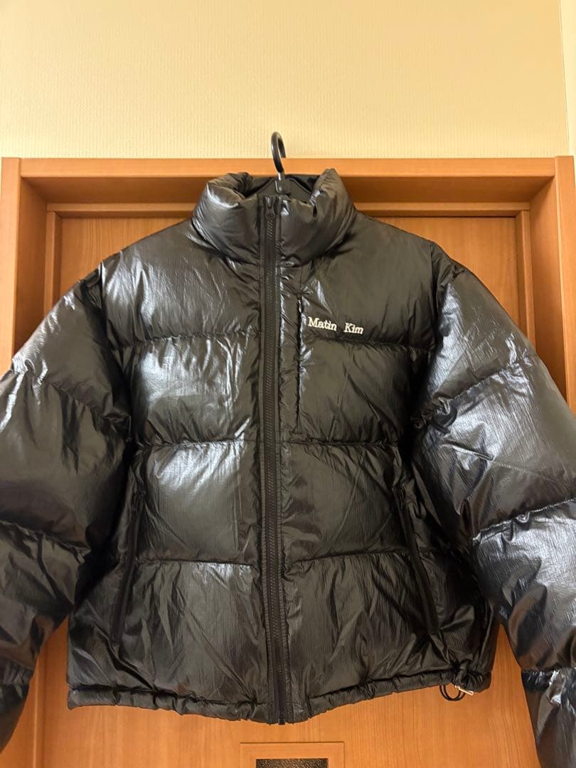 Matin Kim 黒 ダウンジャケット ショート丈(hana_auth様) Matin Kim 黒 ダウンジャケット ショート丈(hana_auth様) - メルカリ
