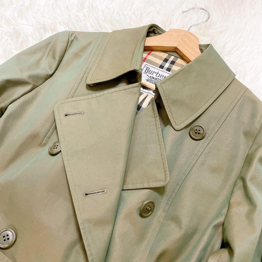 希少✨バーバリーズ 裏地ノバチェックトレンチ コート 偏光 玉虫色