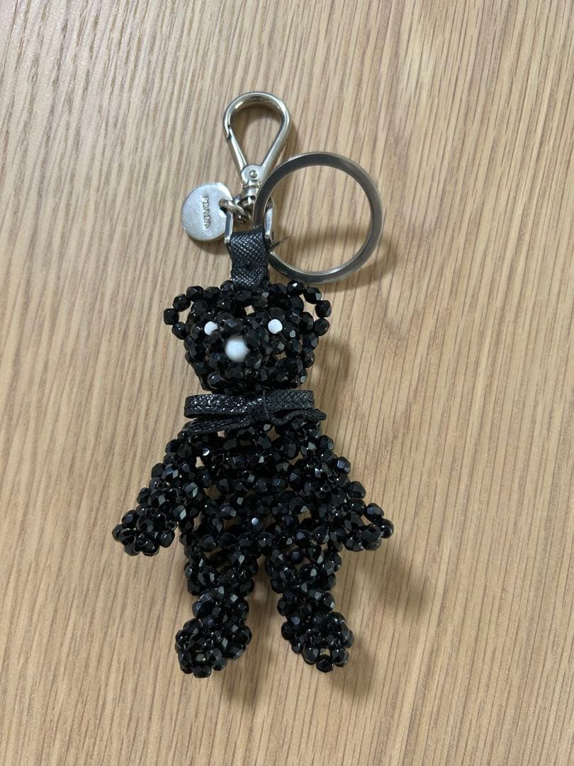 ⭐︎ヴィンテージプラダ⭐︎ビーズ熊のチャームキーホルダー 楽天市場】PRADA プラダ TEDDY ベアー クマ くま ビーズ キーホルダー