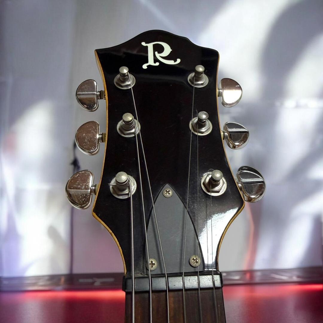 ☆希少品 B.C.Rich モッキンバード ケース付き レッド 虎目 キルト柄