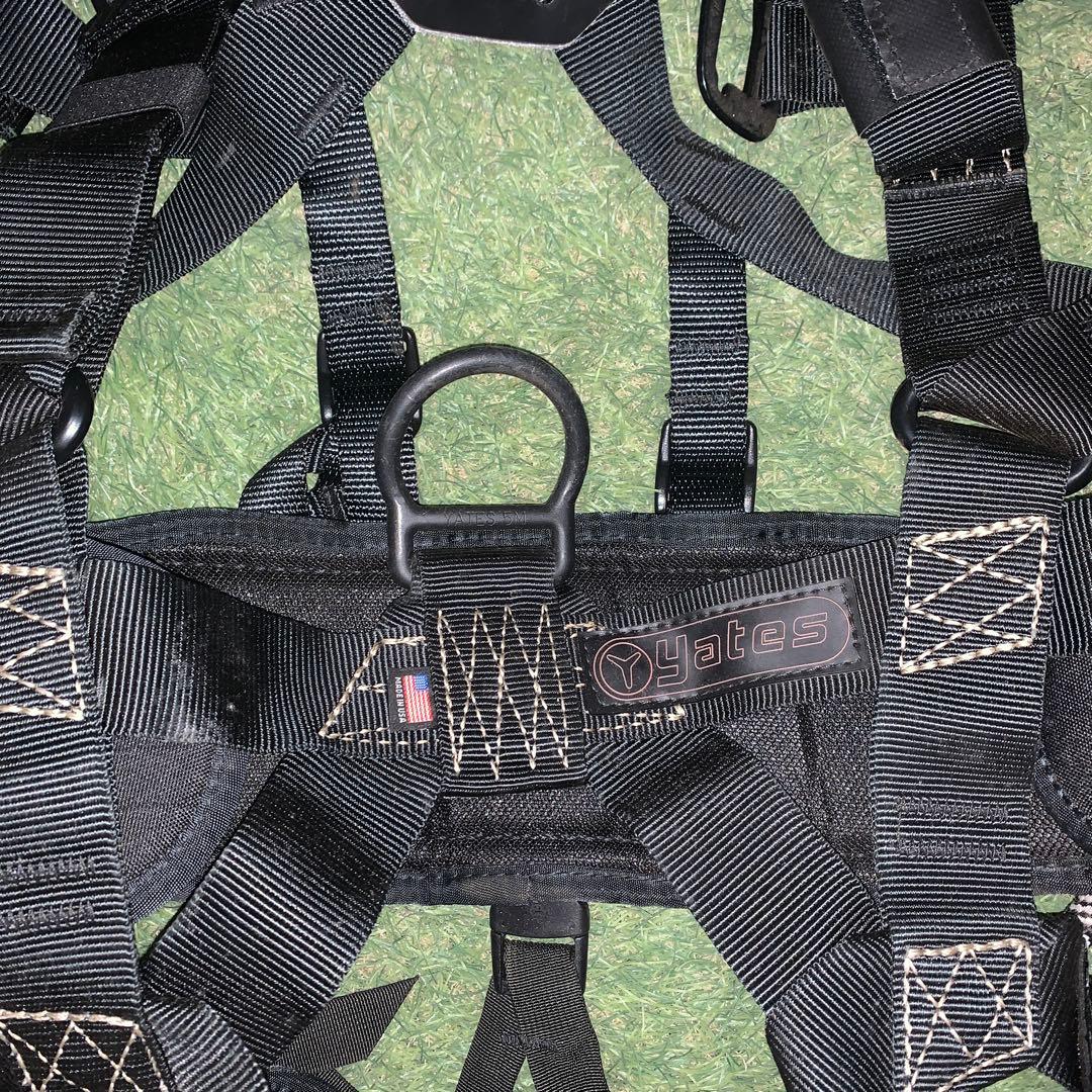 YATES社 タクティカルフルボディーハーネス ロープバック 特殊部隊用