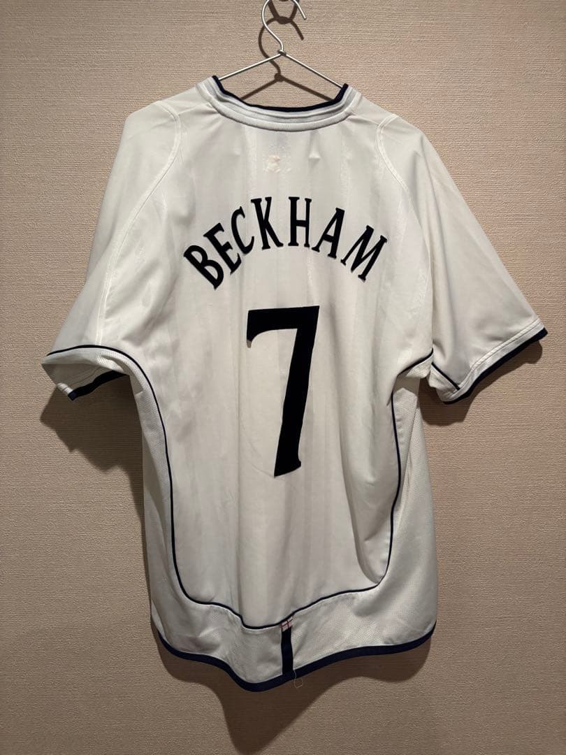 ベッカム イングランド代表 ユニフォーム XLサイズ - メルカリ