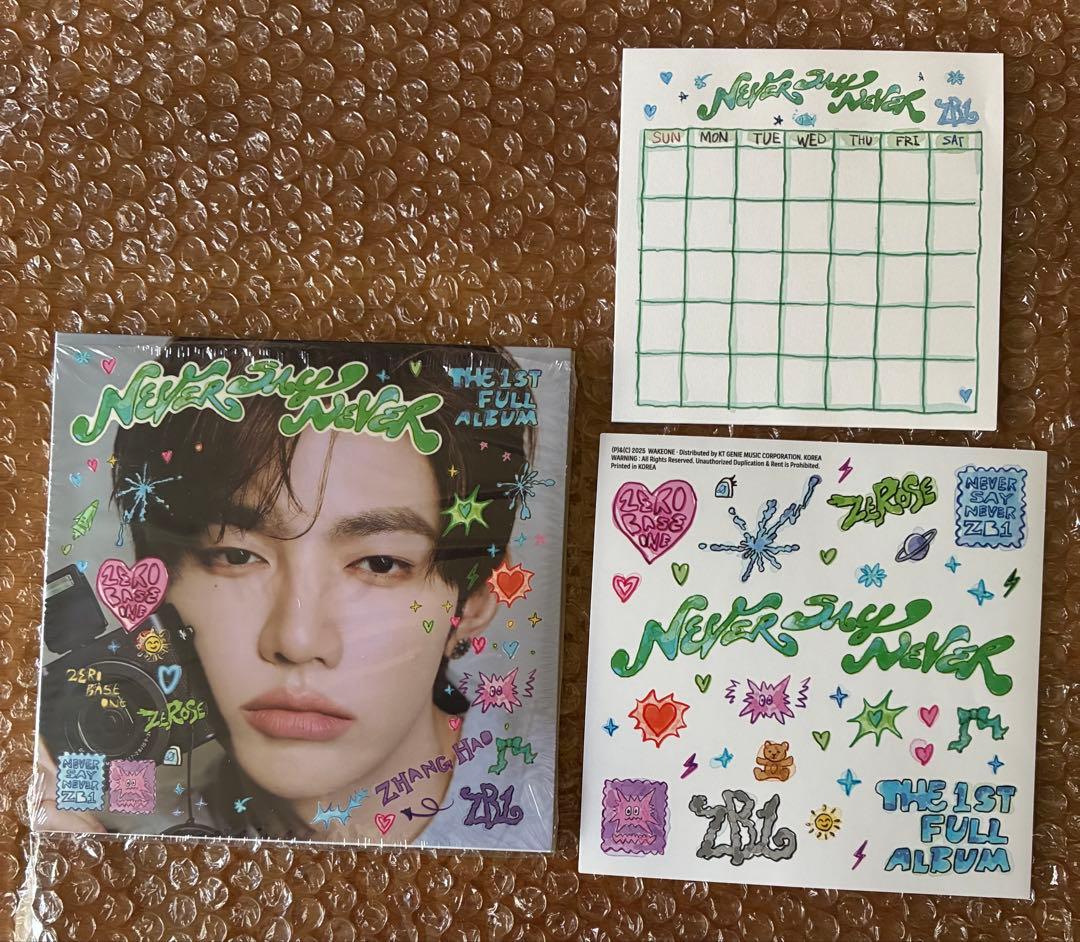 zerobaseone NEVER SAY NEVER トレカ ジャンハオ - メルカリ