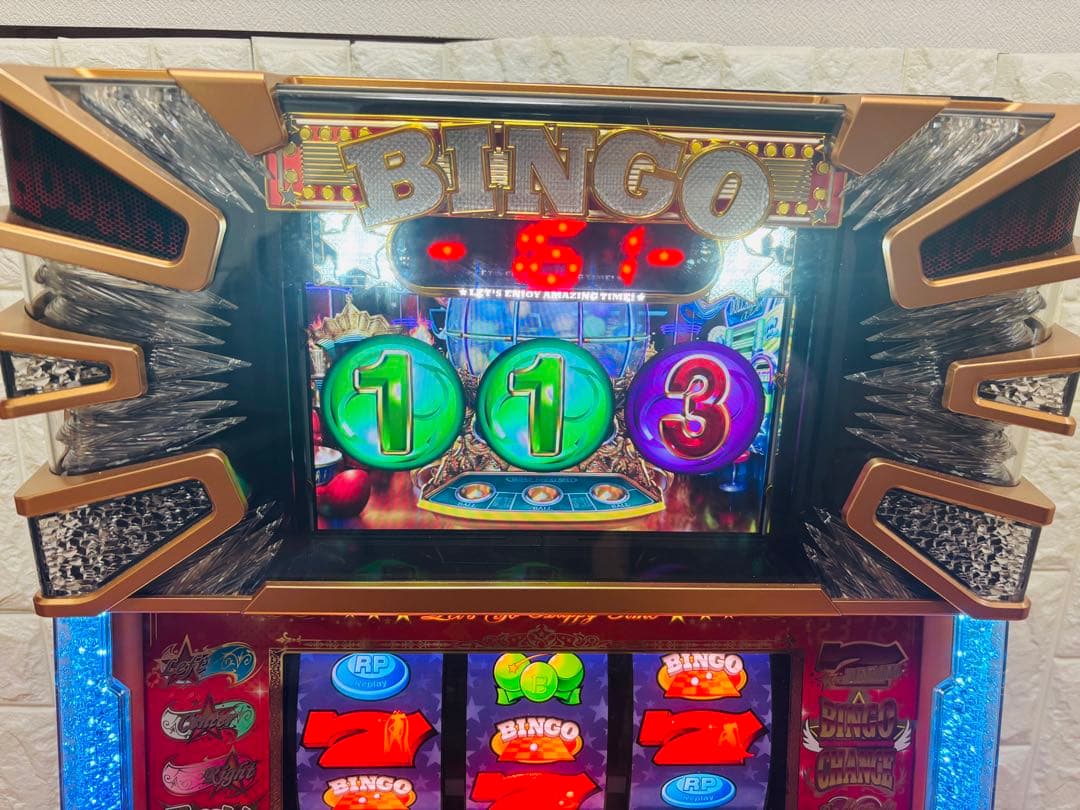 【不要機・美品】パチスロ スロット実機 ベルコ プレミアムビンゴ