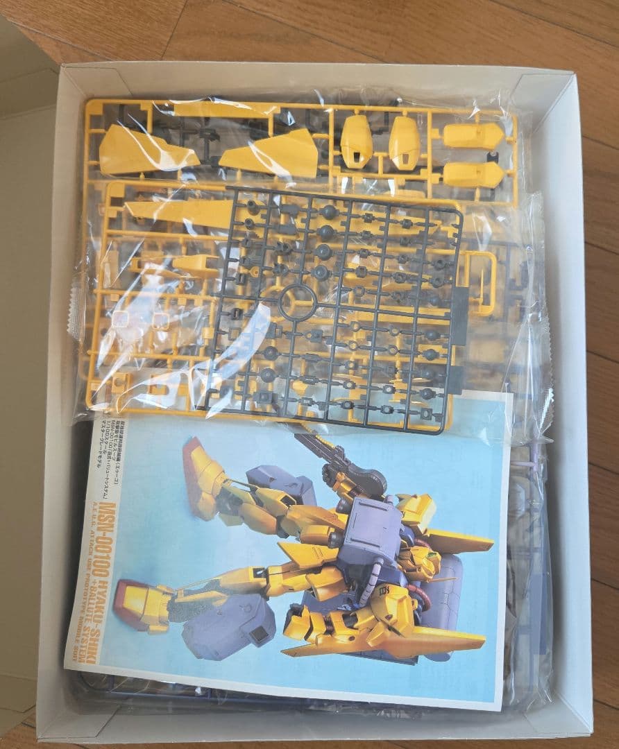 造形秀逸旧キットバンダイ MG MSN-00100 百式+バリュートシステム