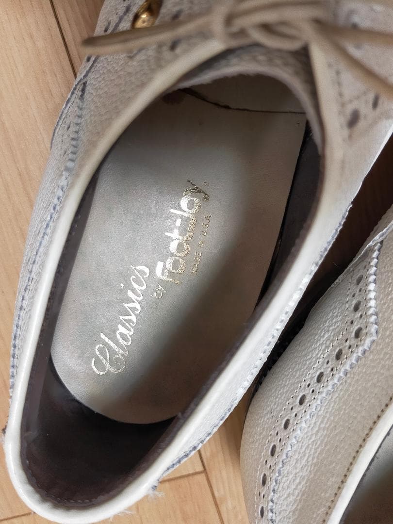 値下FootJoy class ホワイト 中古 - メルカリ