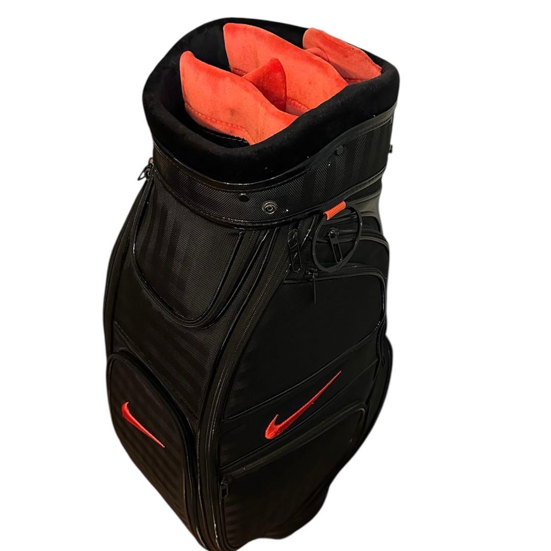 希少・6分割】NIKE ナイキ ゴルフ キャディバッグ ブラック×レッド