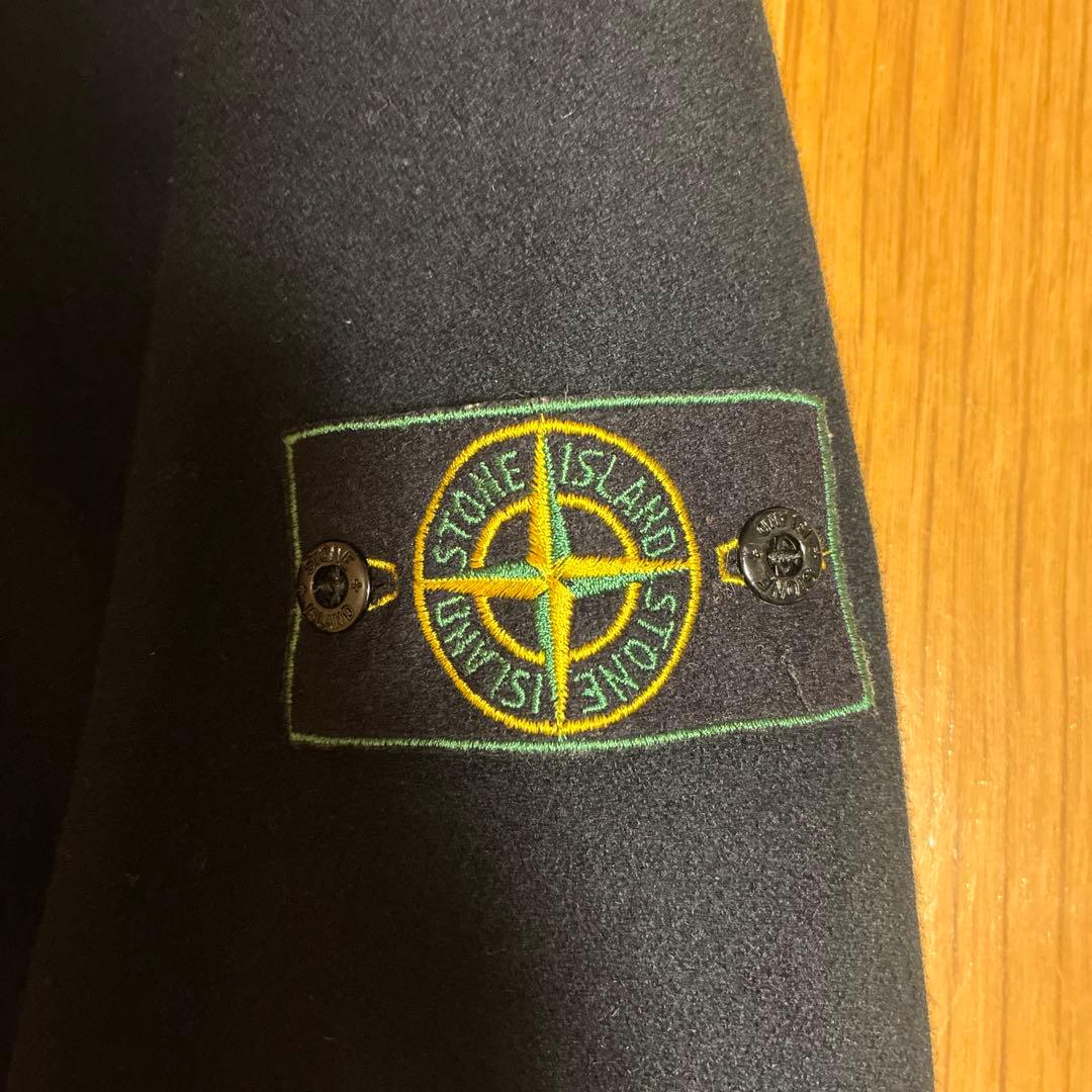90's グリーンエッジ stone island ウールコート XL - メルカリ