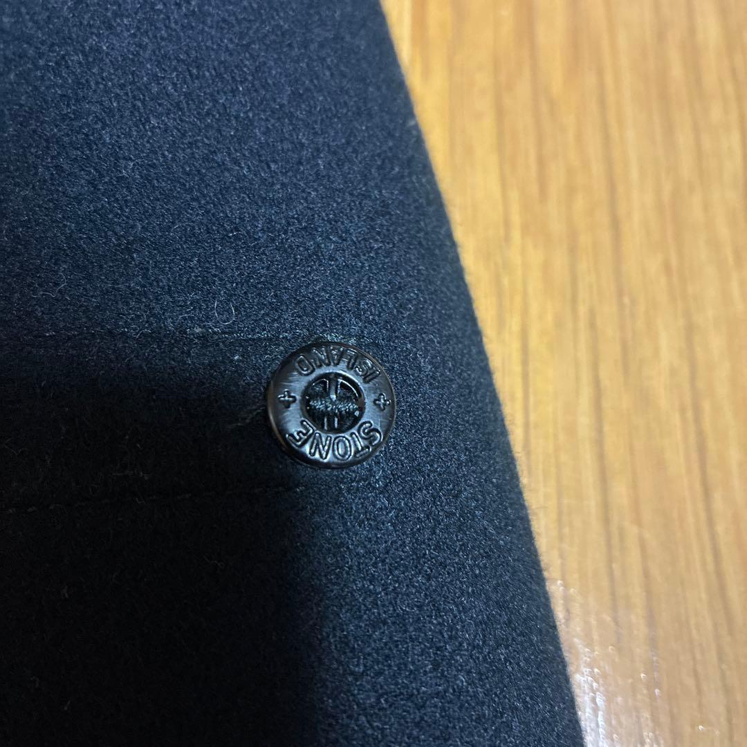 90's グリーンエッジ stone island ウールコート XL - メルカリ