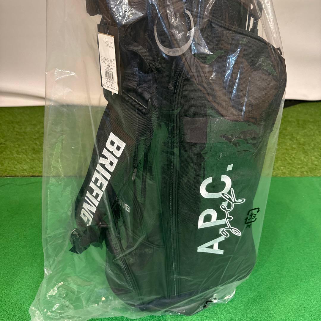 新品未使用】A.P.C. ブリーフィング ゴルフバッグ ブラック Fサイズ