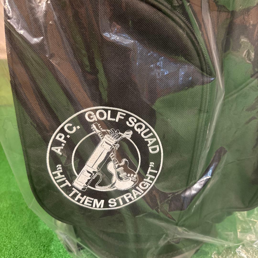 新品未使用】A.P.C. ブリーフィング ゴルフバッグ ブラック Fサイズ