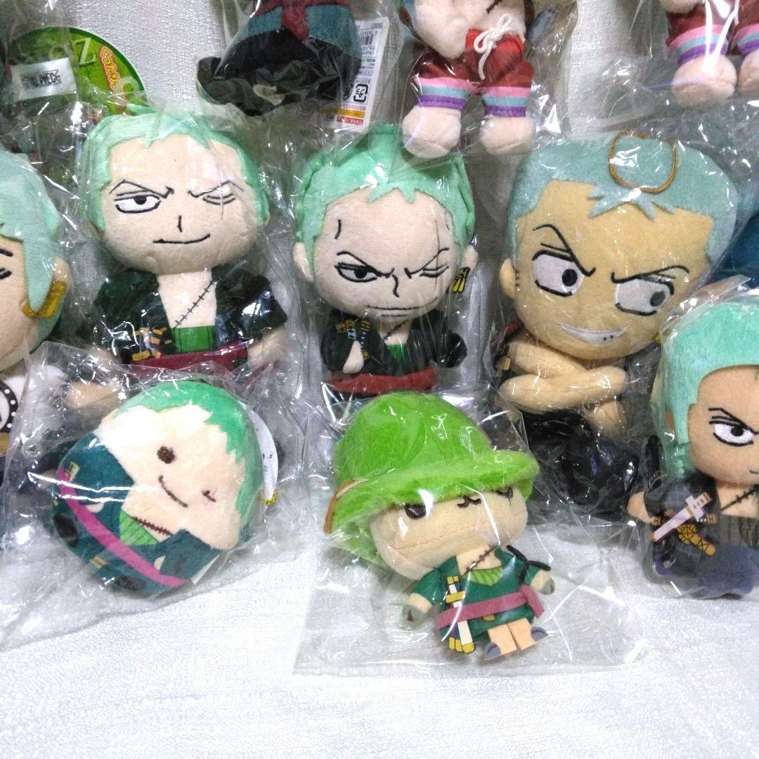 ONEPIECE ぬいぐるみ マスコット まとめ売り ゾロ 15点セット