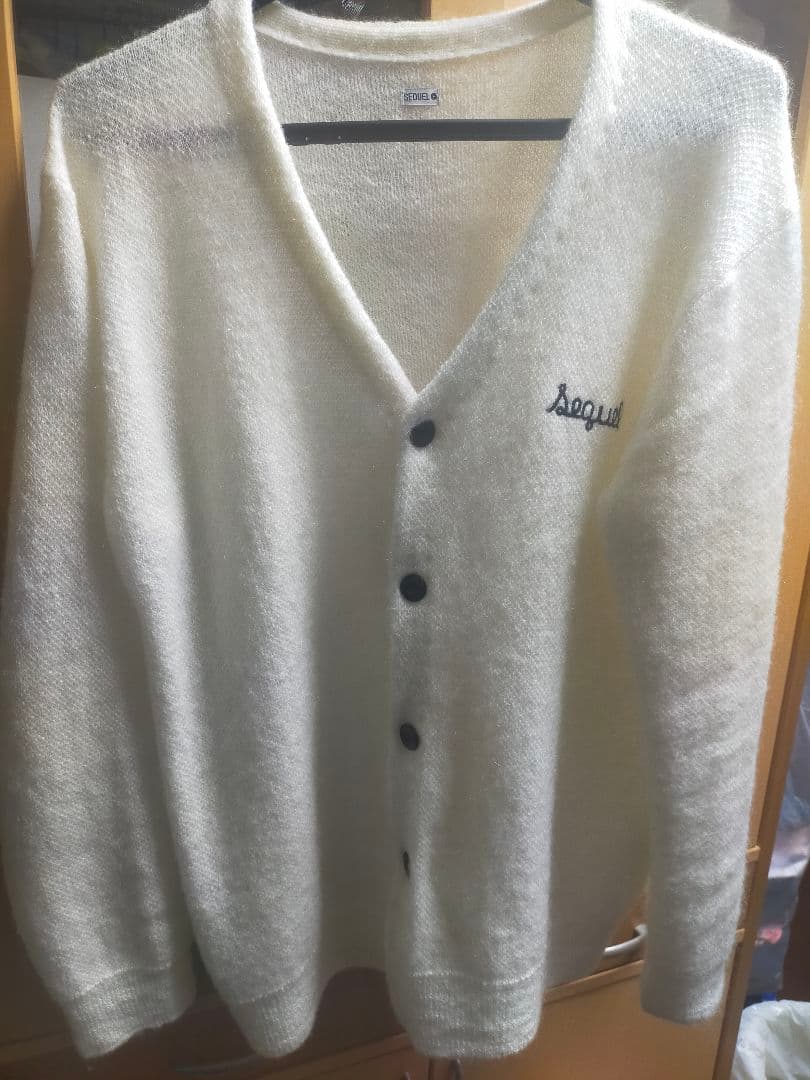 sequel シークエル モヘアカーディガン 藤原ヒロシ - メルカリ