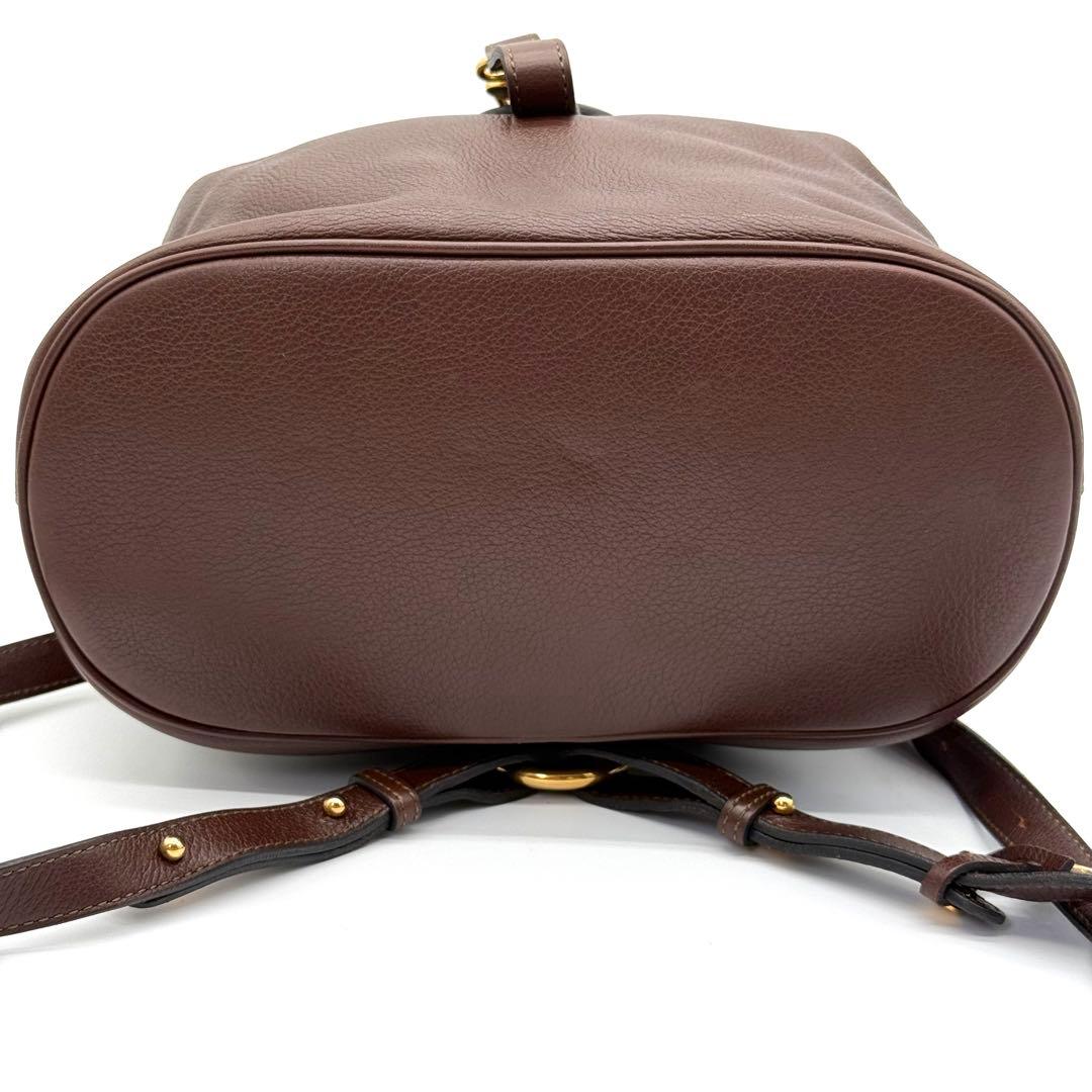 DELVAUX デルヴォー カーフ レザー 本革 リュックサック バックパック