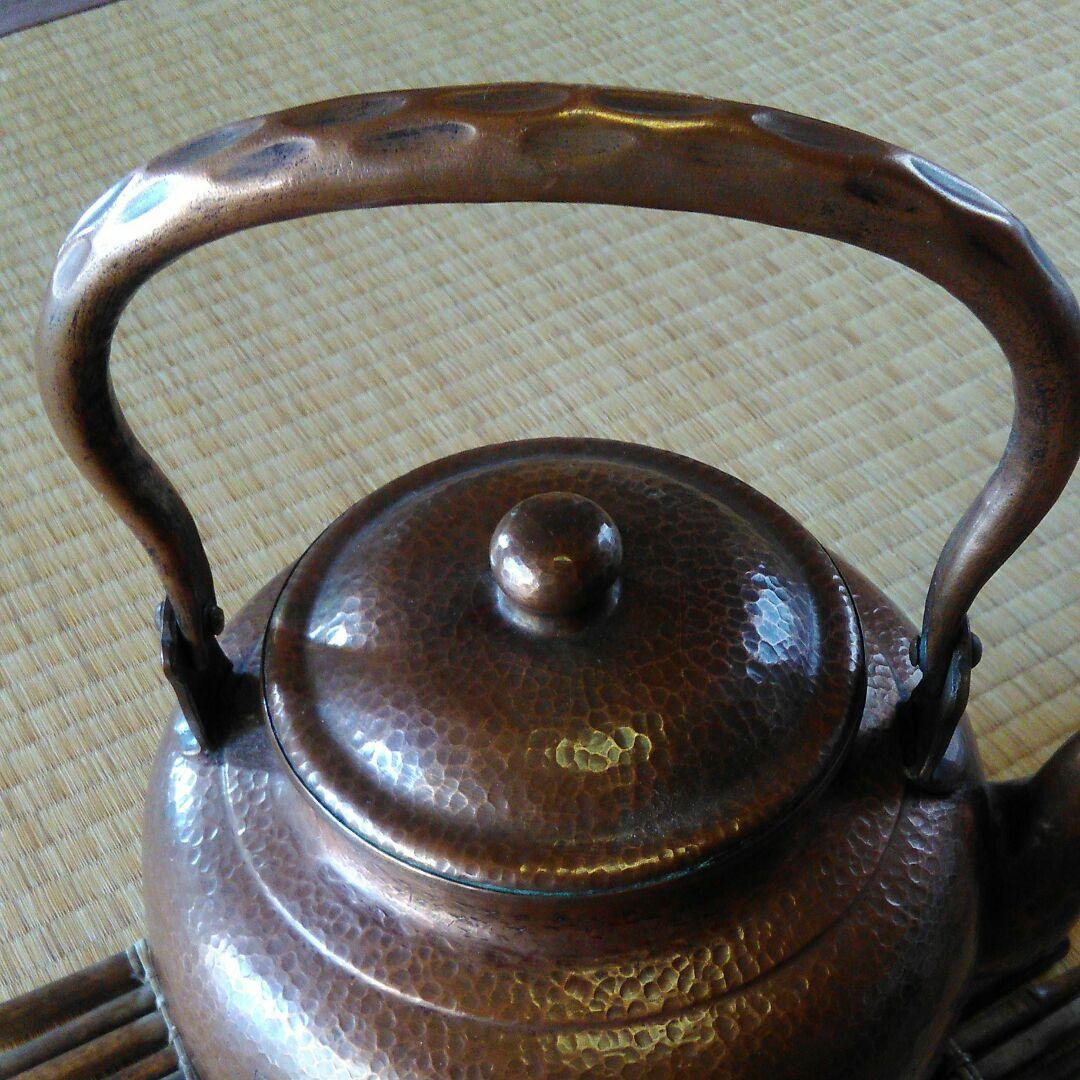 山川堂 銅製 薬缶 職人手作り銅やかん - メルカリ