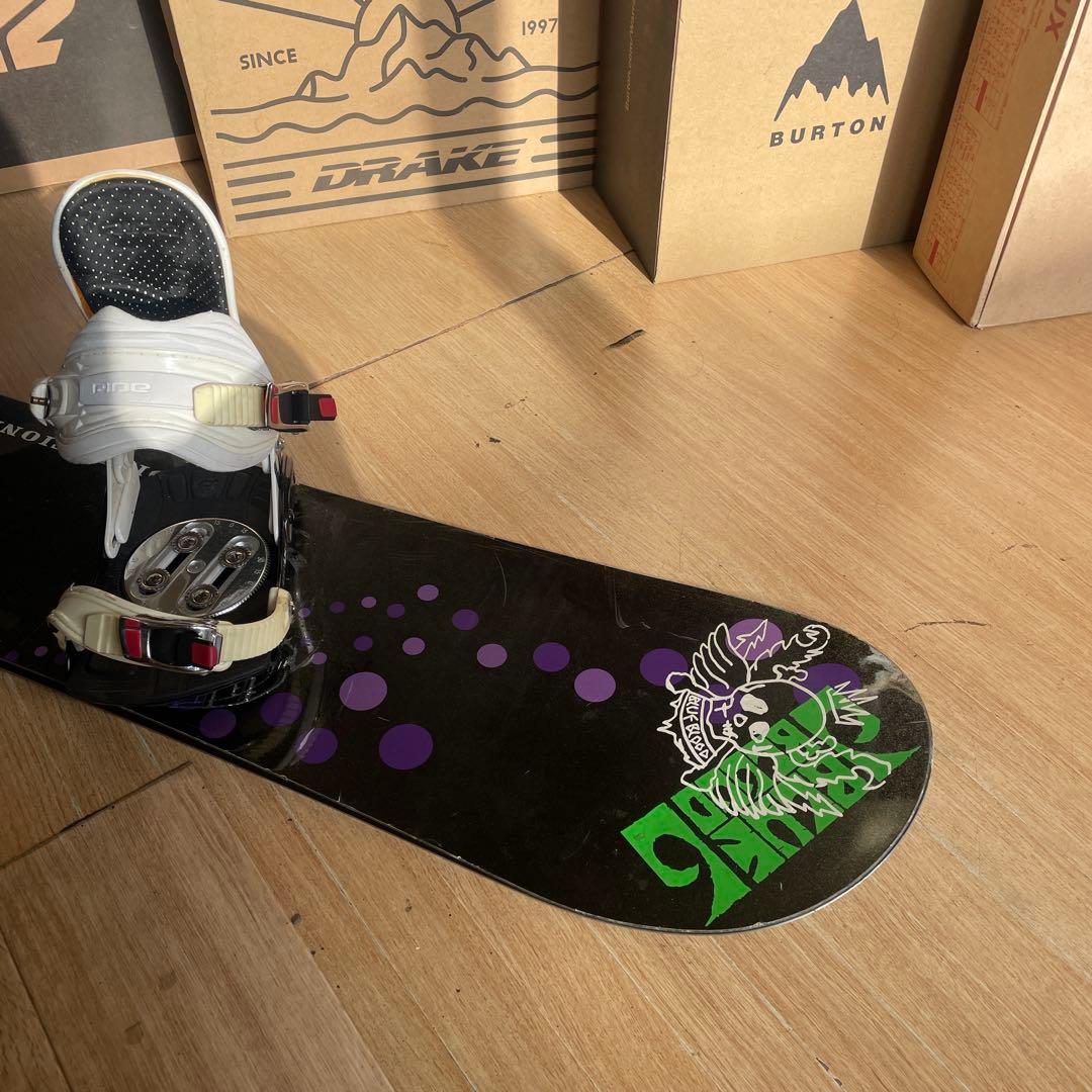 SCOOTER×RIDE 良質国産 スノーボードセットOGASAKA製 バイン付の通販は