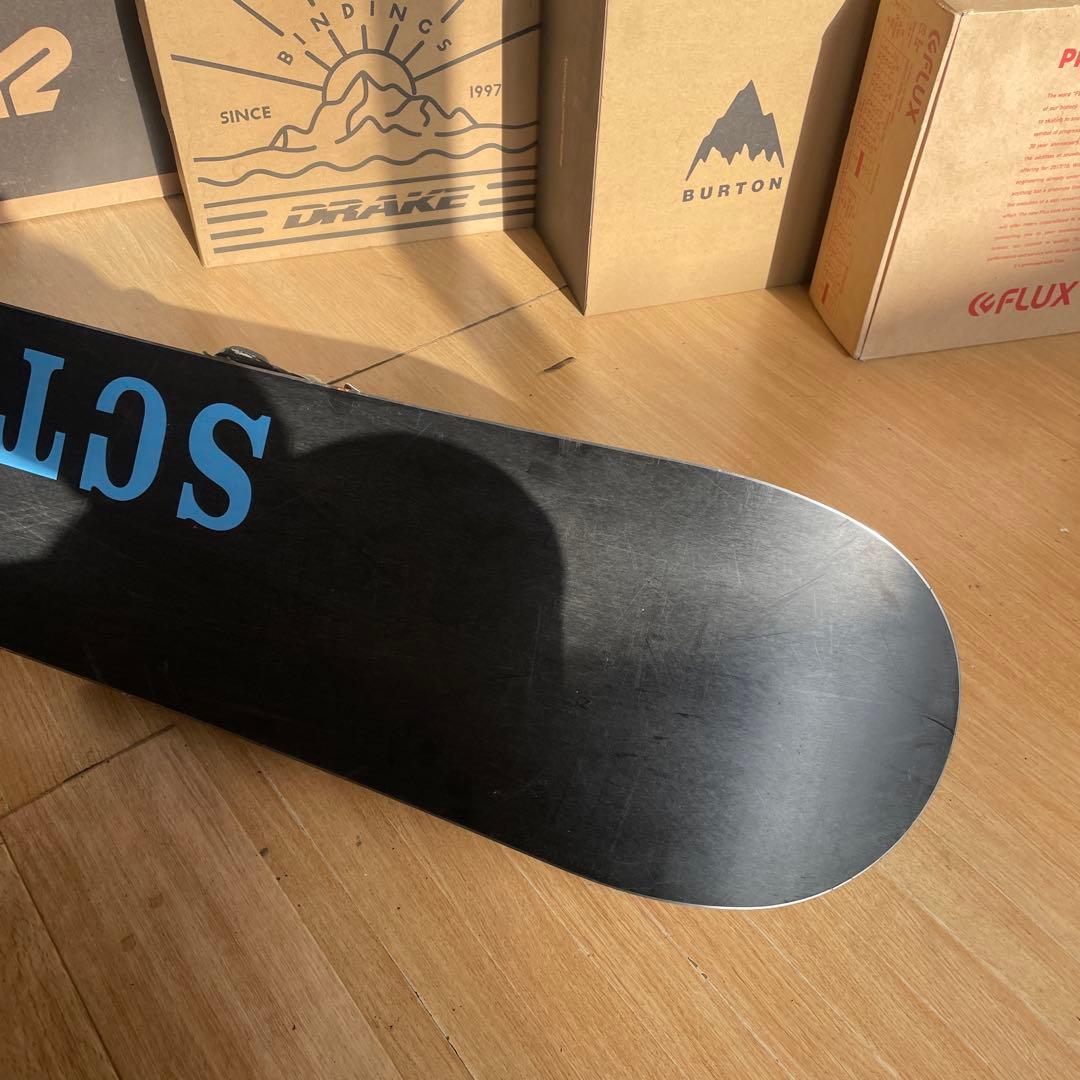 SCOOTER×RIDE 良質国産 スノーボードセットOGASAKA製 バイン付の通販は