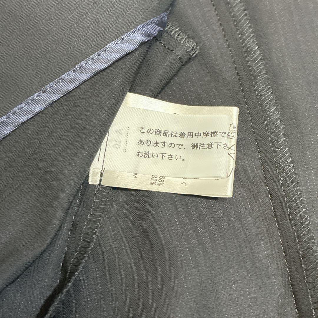 【極美品】組曲 KUMIKYOKU セットアップ パンツスーツ 黒 ストライプ