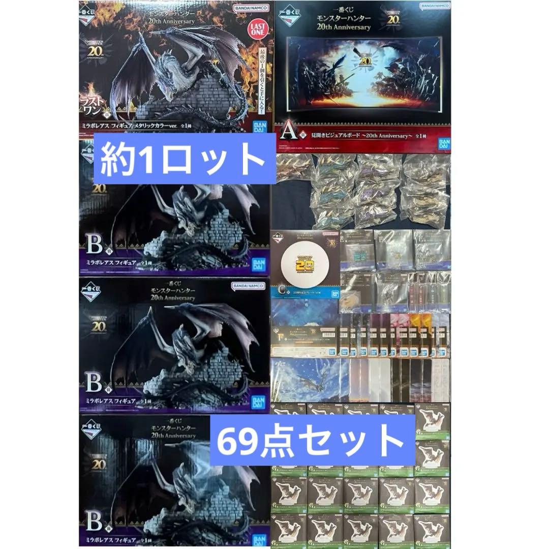 一番くじ モンスターハンター 20th Anniversary 約1ロット69点 一番くじ モンスターハンター 20th Anniversary/2024年09月06日頃