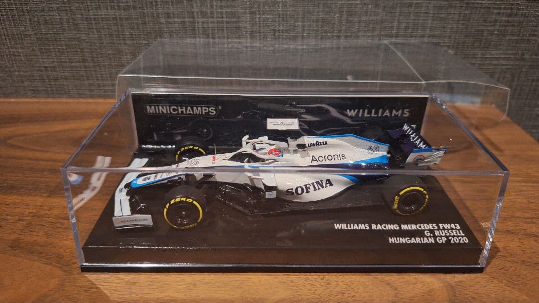 ミニチャンプス ウィリアムズ FW43 ジョージラッセル PMA 1/43 - メルカリ