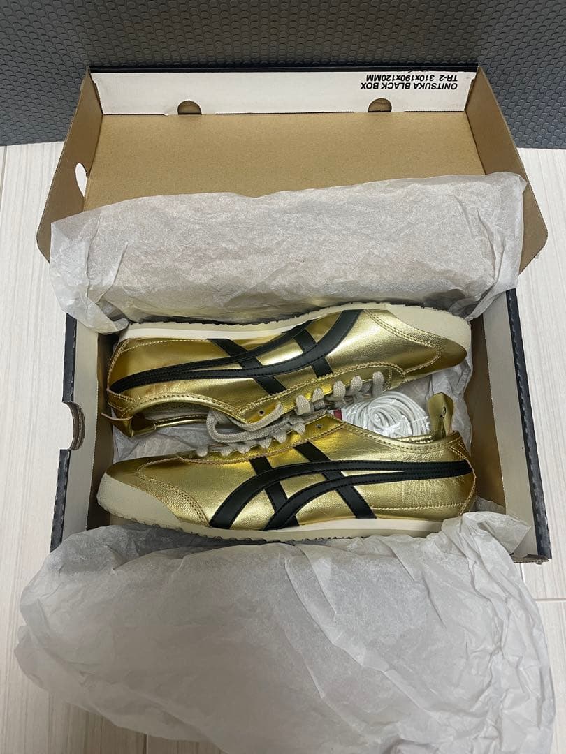 モ*ス様 Onitsuka Tiger ゴールド スニーカー 27.0cm