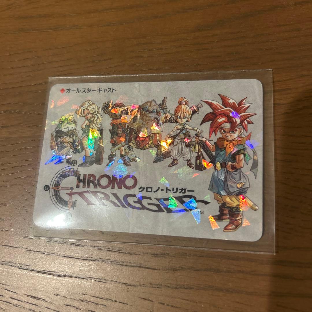 クロノトリガー オールスターキャスト トレーディングカード ステンド