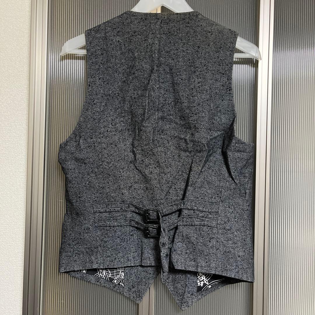 07SS NUMBER (N)INE ナンバーナイン 音符柄ベスト 2 - メルカリ